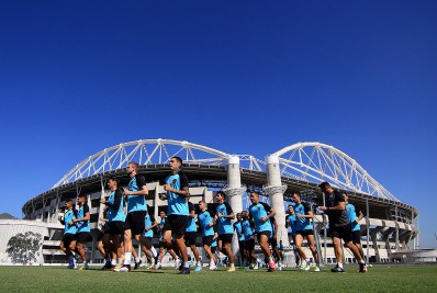 Botafogo treina no campo anexo do Nilton Santos pela primeira vez desde a chegada de Luís Castro
