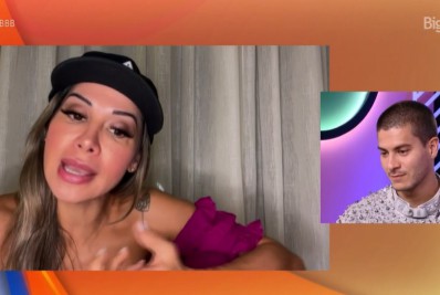 Maíra Cardi faz revelação sobre a filha durante bate-papo com Arthur Aguiar e preocupa o ator