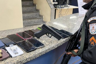 Trio é preso após fazer reféns durante perseguição na Zona Sul