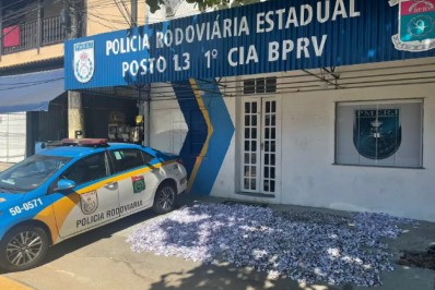 Polícia Rodoviária apreende grande carga de drogas na RJ-124 com destino para Cabo Frio