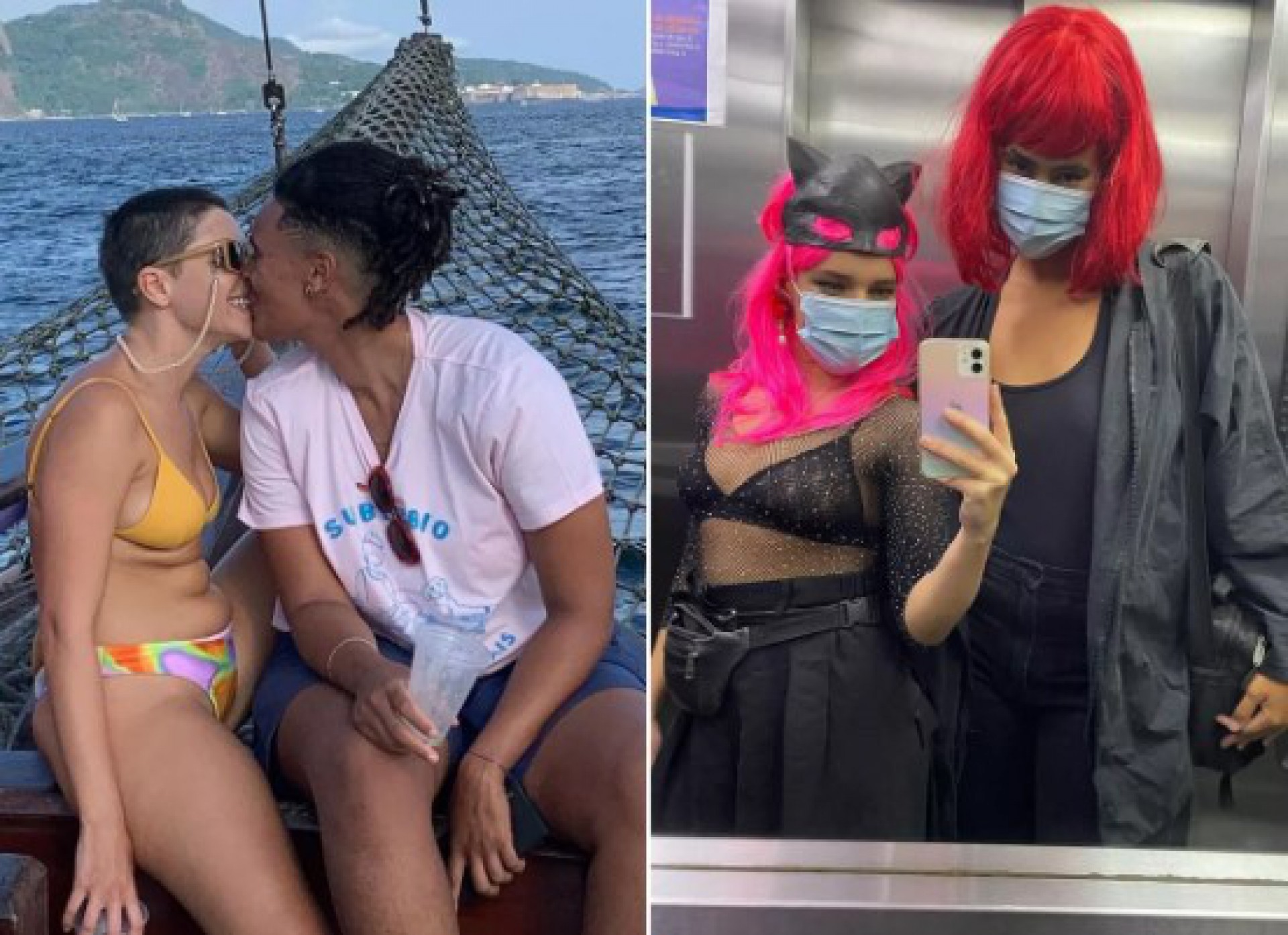 Bruna Linzmeyer e a namorada Marta Supernova - Reprodução/Instagram