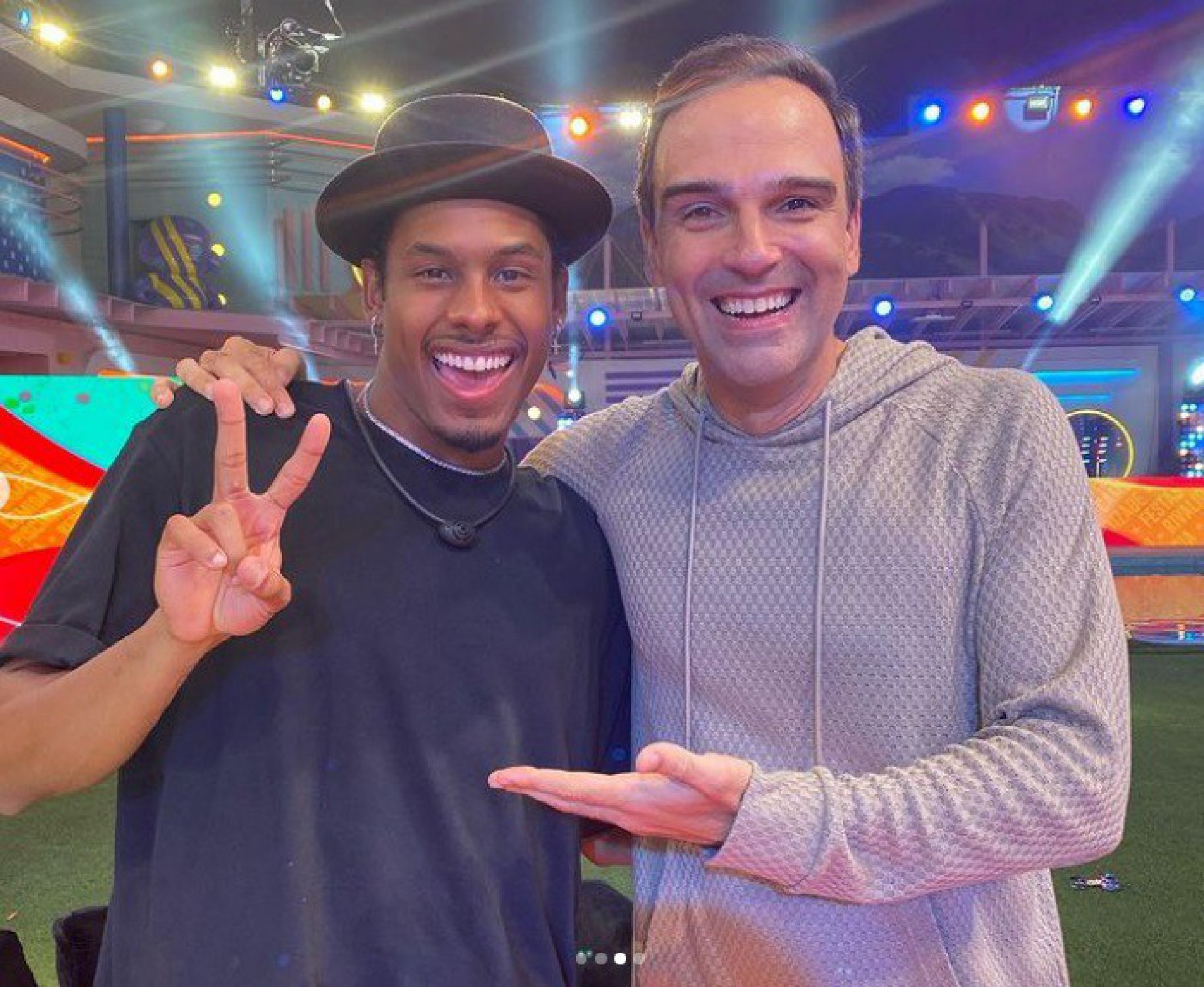 Paulo André e Tadeu Schmidt - reprodução do instagram