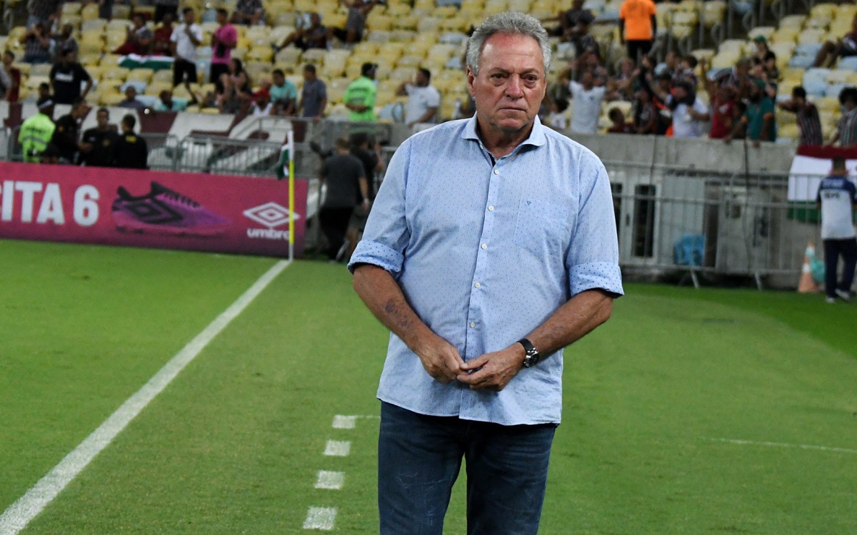 Rio de Janeiro, RJ - Brasil - 19/04/2022 - Maracanã - Abel Braga
Copa do Brasil. 3ª Fase. Jogo 1 Fluminense x Vila Nova.
MAILSON SANTANA/FOTO FLUMINENSE FC