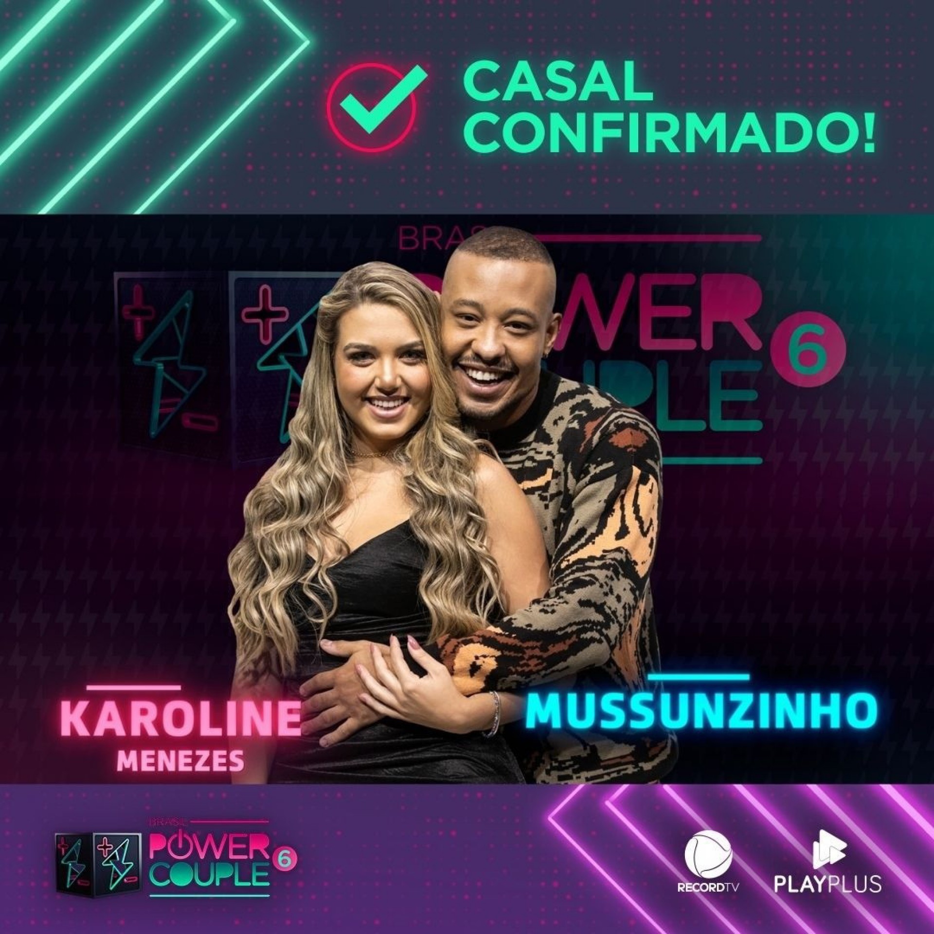 Karoline Menezes e Mussunzinho - Divulgação