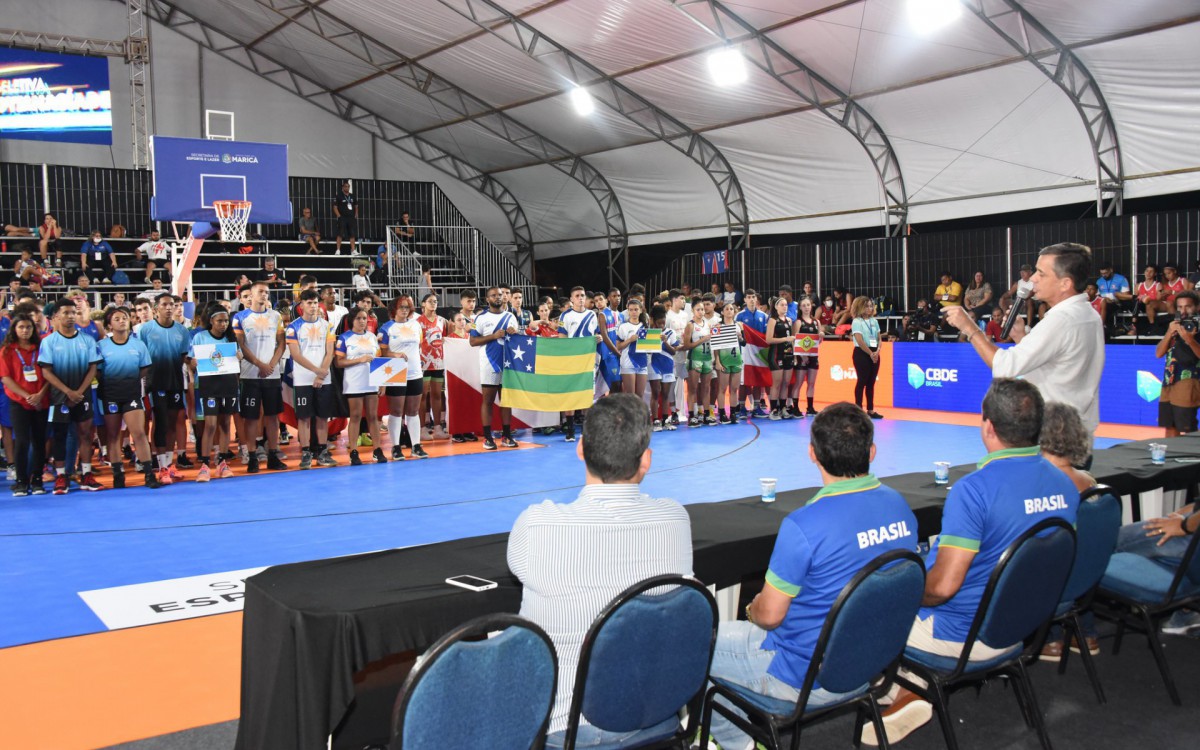 Seletiva para o Gymnasiade marcou a cerim&ocirc;nia de abertura do Festival