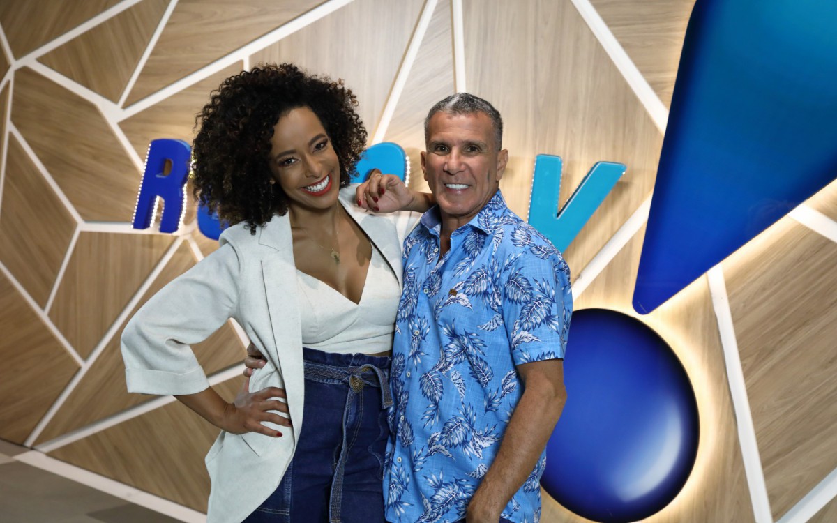 Alinne Prado e Eri Johnson se unem como apresentadores do 'Bom Dia Você', que estreia hoje - Divulgação/Alexandre Genga