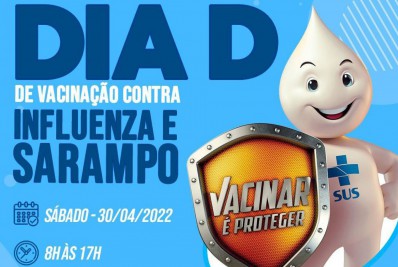 Meriti realiza Dia D de vacinação contra gripe e sarampo neste sábado (30)