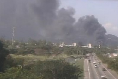 Incêndio atinge ferro-velho em Campo Grande