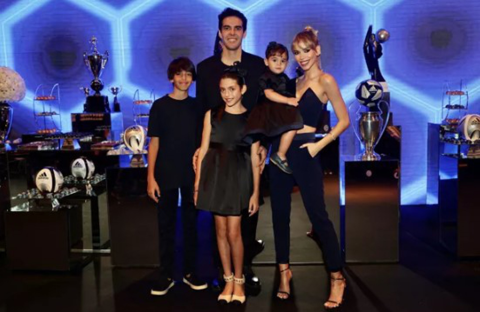 Kaká e família - Manuela Scarpa/Brazil News