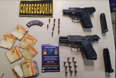 Polícia prende homem e apreende material de milicianos na Zona Oeste