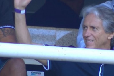 Jorge Jesus elogia torcedores de clube rival do Flamengo: 'Fiquei encantado'