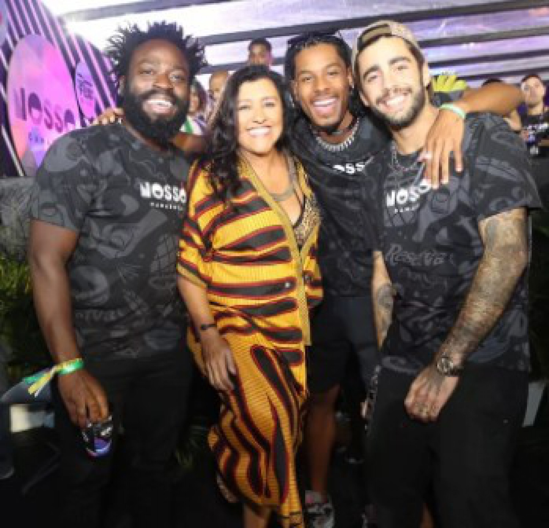 DG, Regina Casé, Paulo André e Pedro Scooby - Reginaldo Teixeira/Divulgação