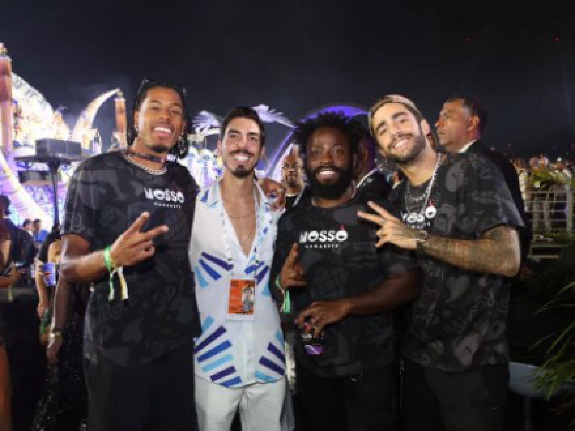 Paulo André, Gabriel David, Douglas Sampaio e Pedro Scooby - Reginaldo Teixeira/Divulgação