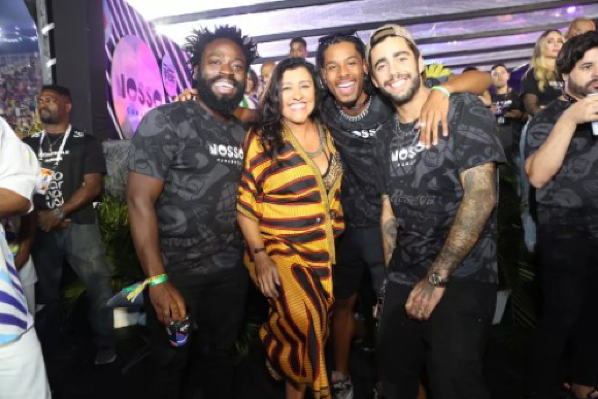 DG, Regina Casé, Paulo André e Pedro Scooby - Reginaldo Teixeira/Divulgação