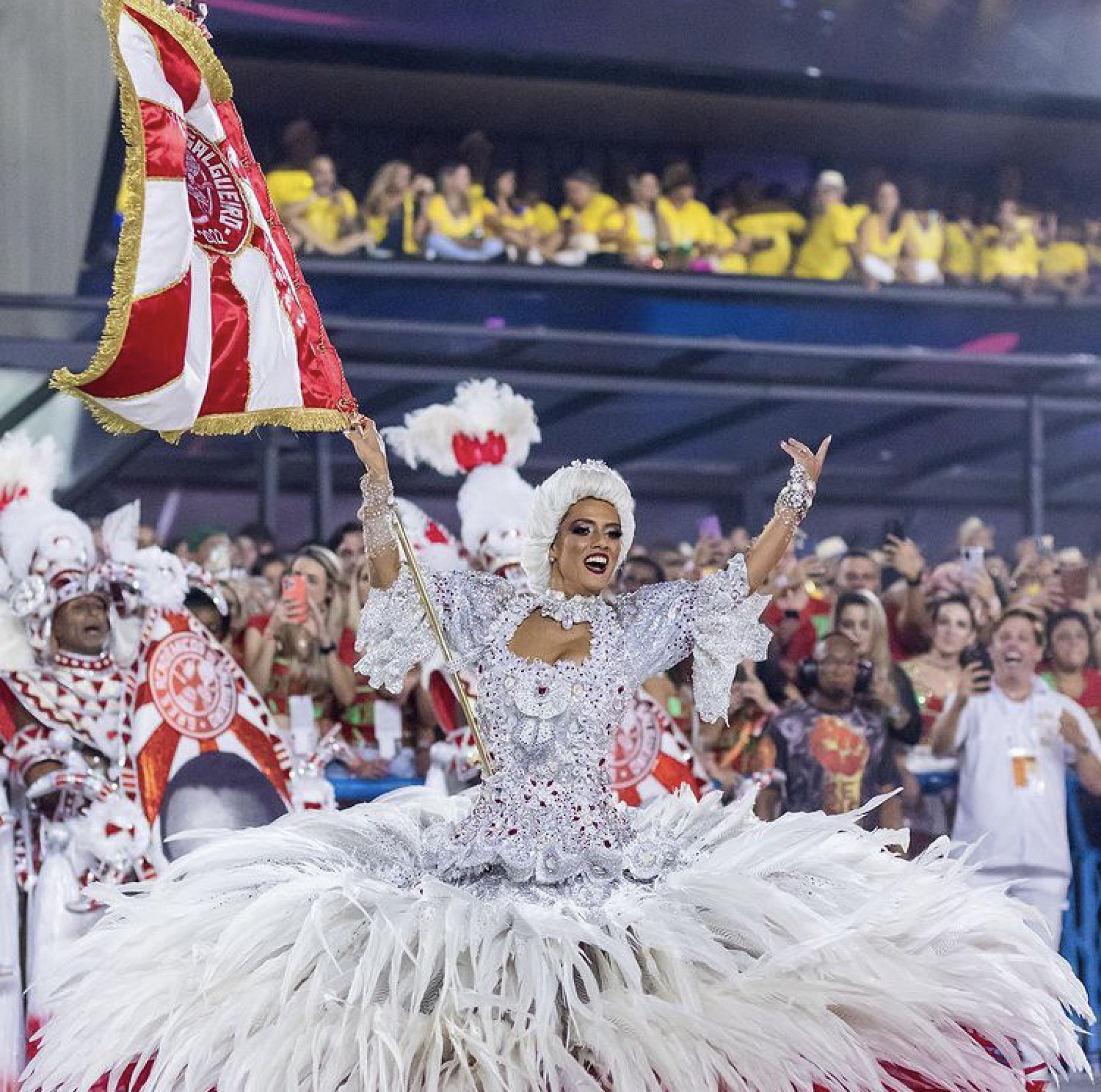 Marcella Alves, porta-bandeira do Salgueiro - Reprodução / Instagram