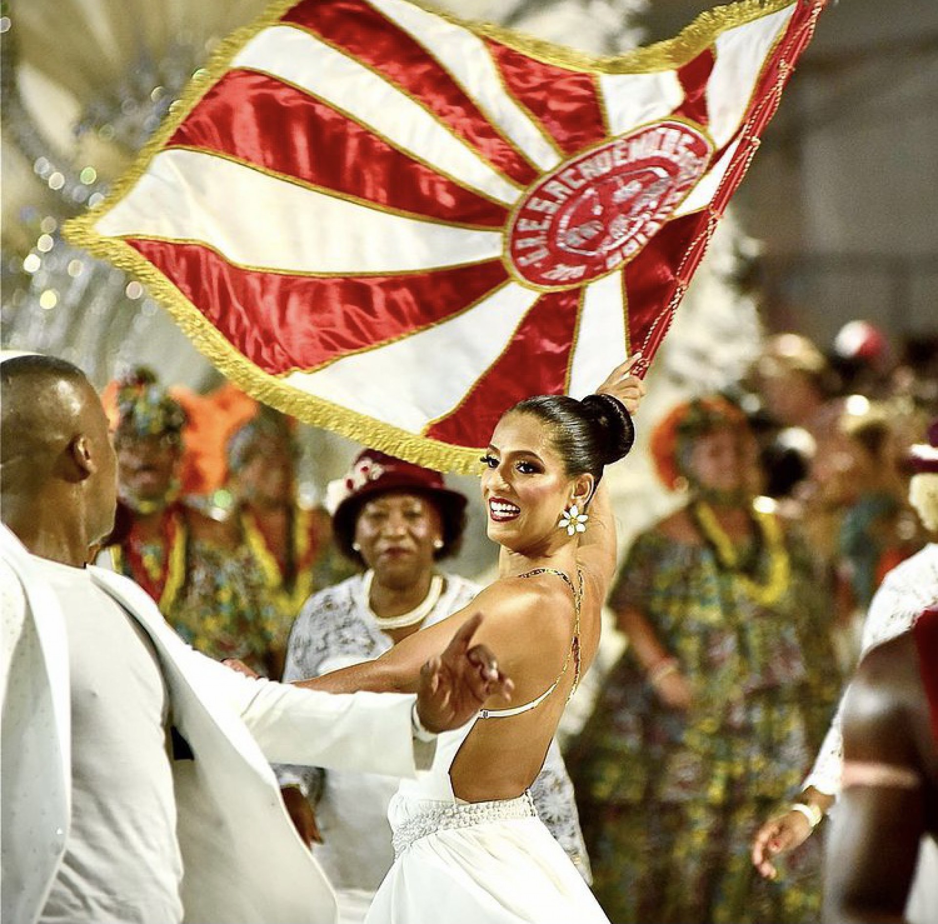 Marcella Alves, porta-bandeira do Salgueiro - Reprodução / Instagram