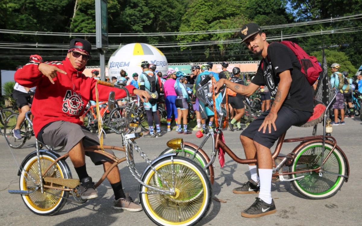 Passeio cicl&iacute;stico re&uacute;ne quatro mil ciclistas em Duque de Caxias - Eliakin Moura/Divulga&ccedil;&atilde;o