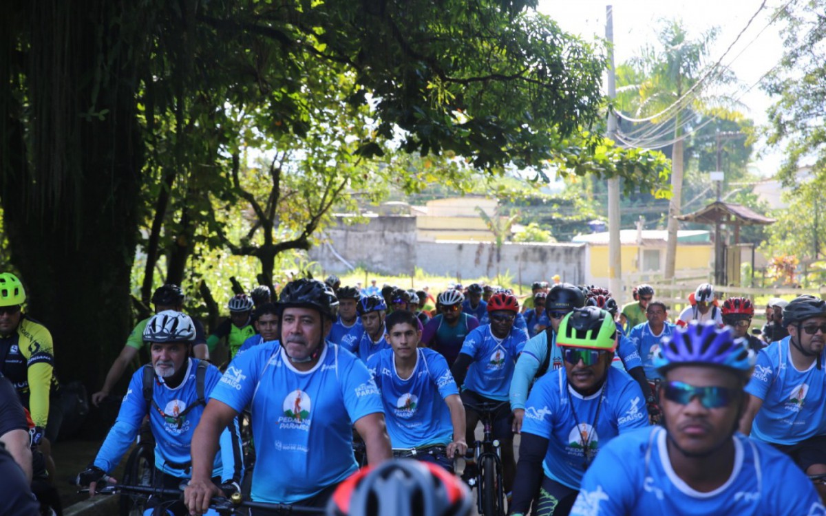 Passeio cicl&iacute;stico re&uacute;ne quatro mil ciclistas em Duque de Caxias - Eliakin Moura/Divulga&ccedil;&atilde;o