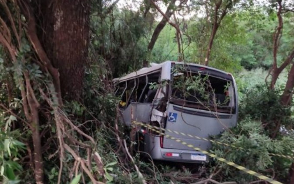 Ônibus de saúde sai da pista e acidente deixa diversos mortos e feridos MH Geral