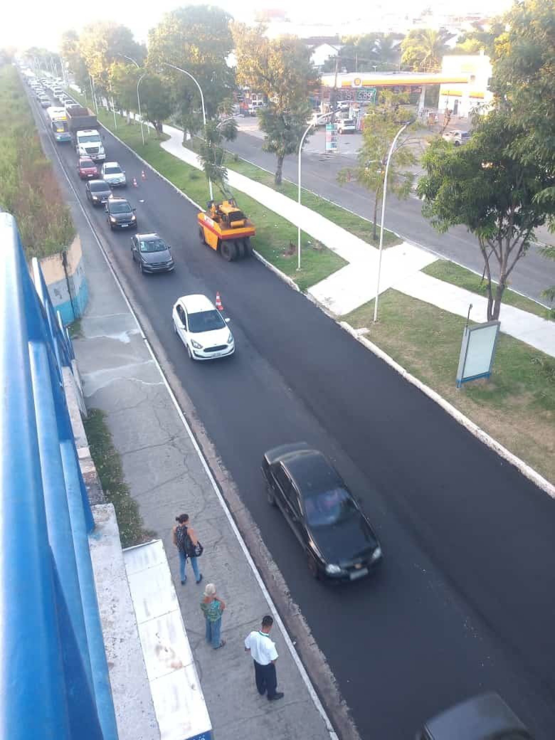 Revitalização e o recapeamento da Avenida Getúlio de Moura - Divulgação/ PMM
