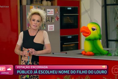 Ana Maria Braga revela nome escolhido para o filho de Louro José