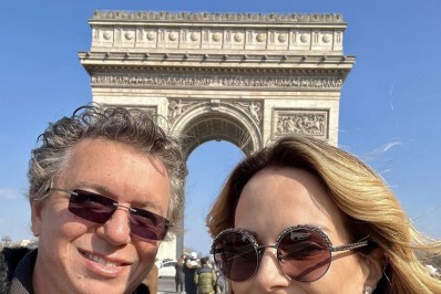 Boninho se declara para Ana Furtado em Miami: 'Como é bom estar com minha paixão'