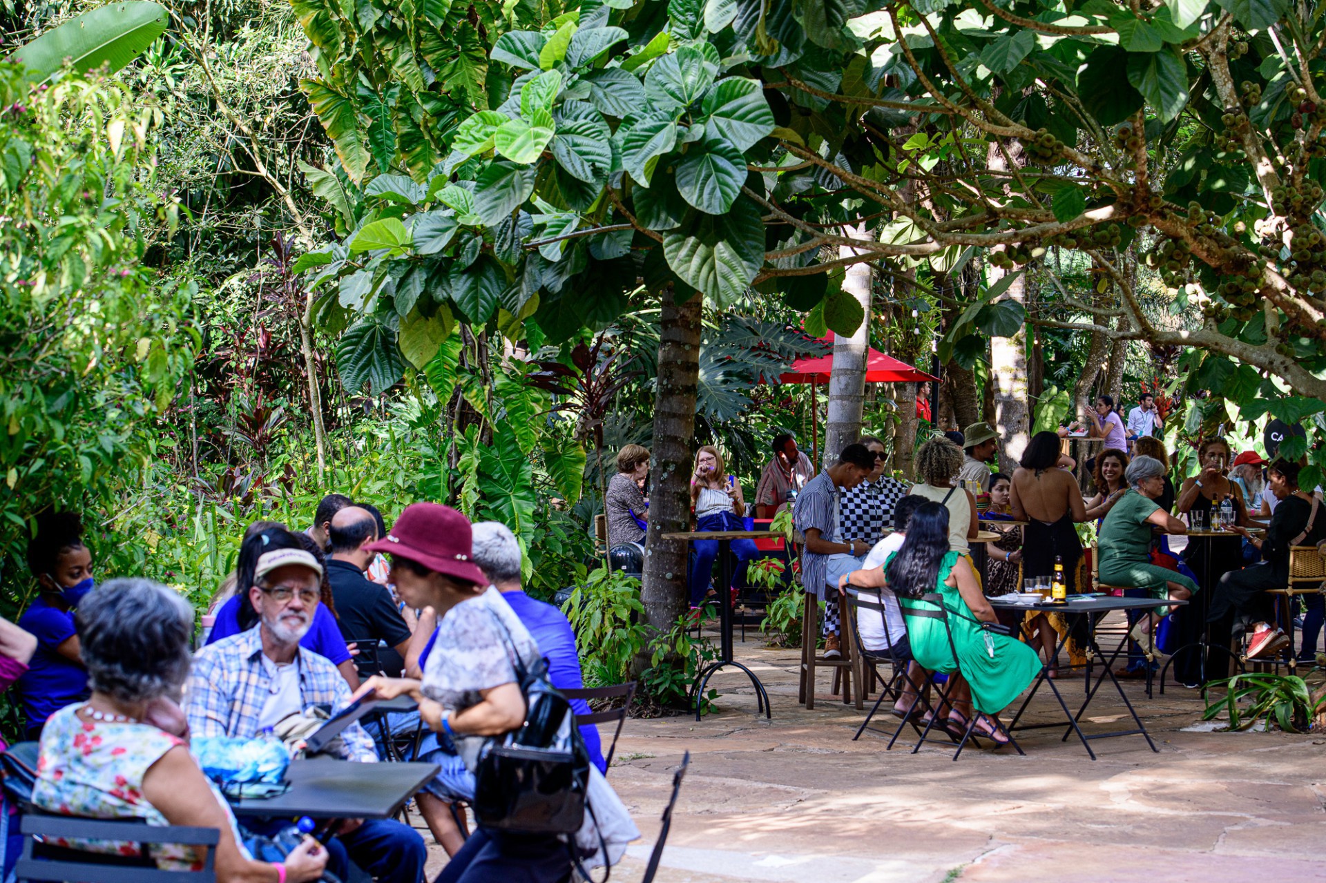 O instituto Inhotim recebeu o festival 'Fartura Gastronomia' entre os dias 29 de abril e 1º de maio - Divulgação / Nereu Jr