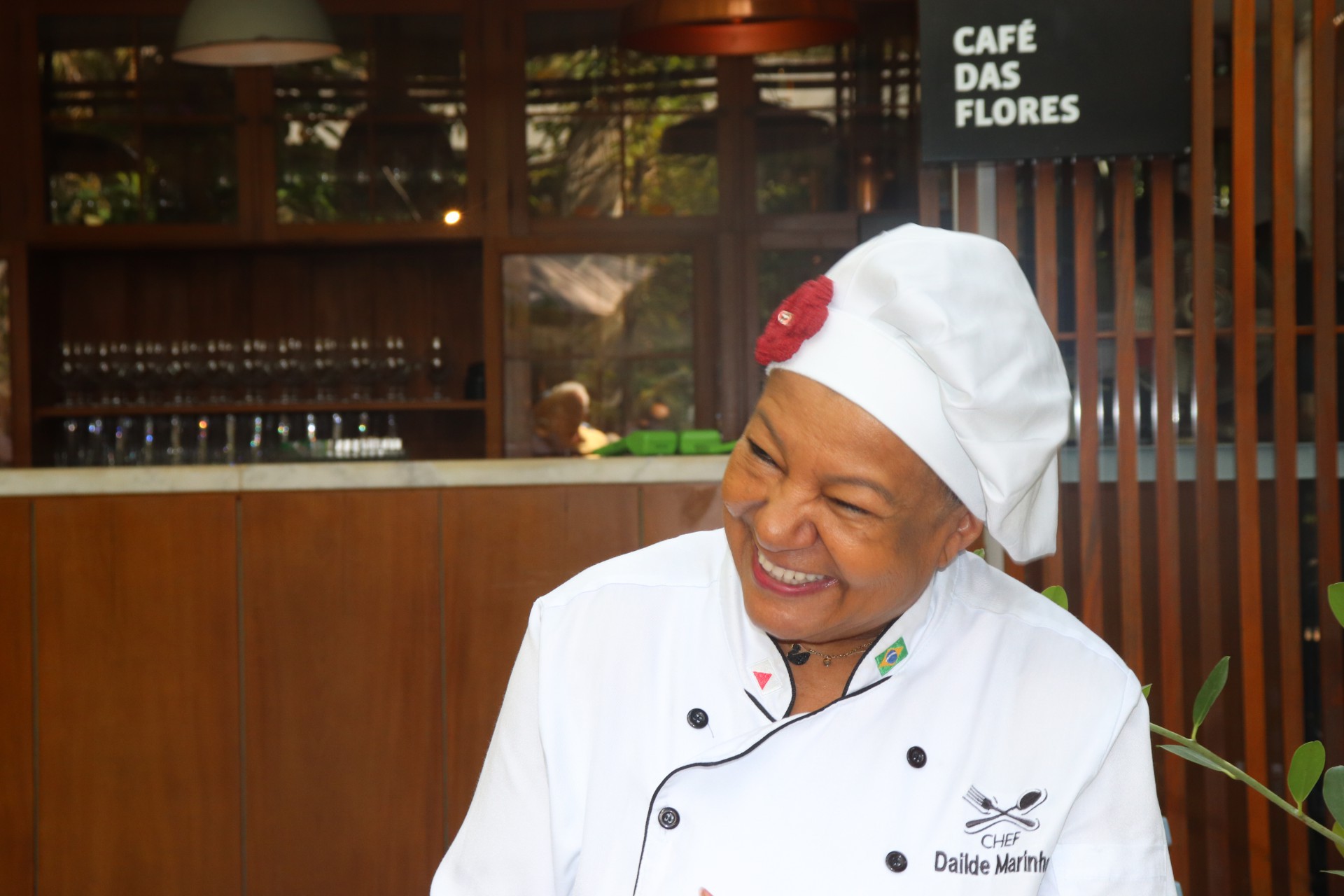 Chef Dailde Marinho comanda os cafés e restaurantes do Instituto Inhotim - Jessyca Damaso / Agência O Dia