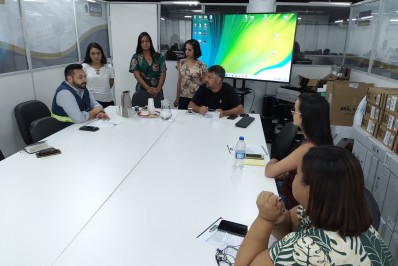 Mesquita e Águas do Rio discutem ações de melhorias no abastecimento das escolas do município