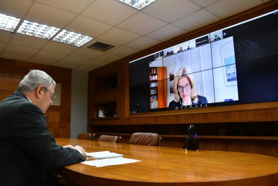 Prefeito Axel Grael participa de encontro de grupo de trabalho do G7