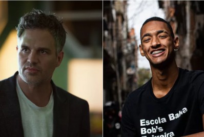 Mark Ruffalo compartilha vídeo sobre título de eleitor de influenciador da Maré Raphael Vicente