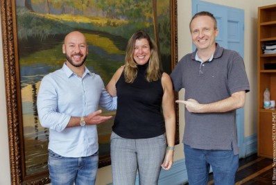 Prefeito Vinicius Claussen faz reunião de transição no Turismo