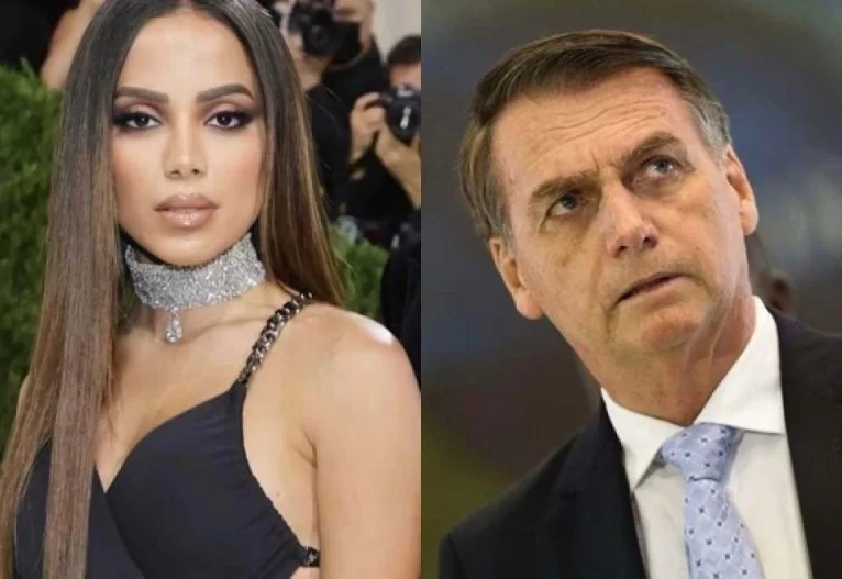 Anitta é alvo de Bolsonaro após publicação sobre DiCaprio e título de eleitor