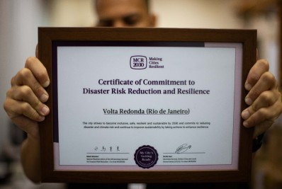 Volta Redonda recebe certificado da ONU de 'Cidade Resiliente'