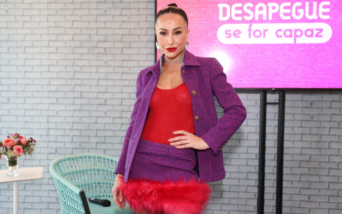 Sabrina Sato na coletiva de imprensa de 'Desapegue se for capaz' - Lucas Ramos / Ag. News