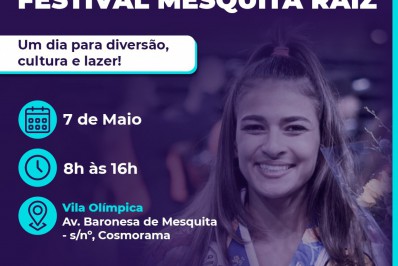 Festival Mesquita Raiz: Prefeitura realiza evento com atividades diversas para o lazer na Vila Olímpica