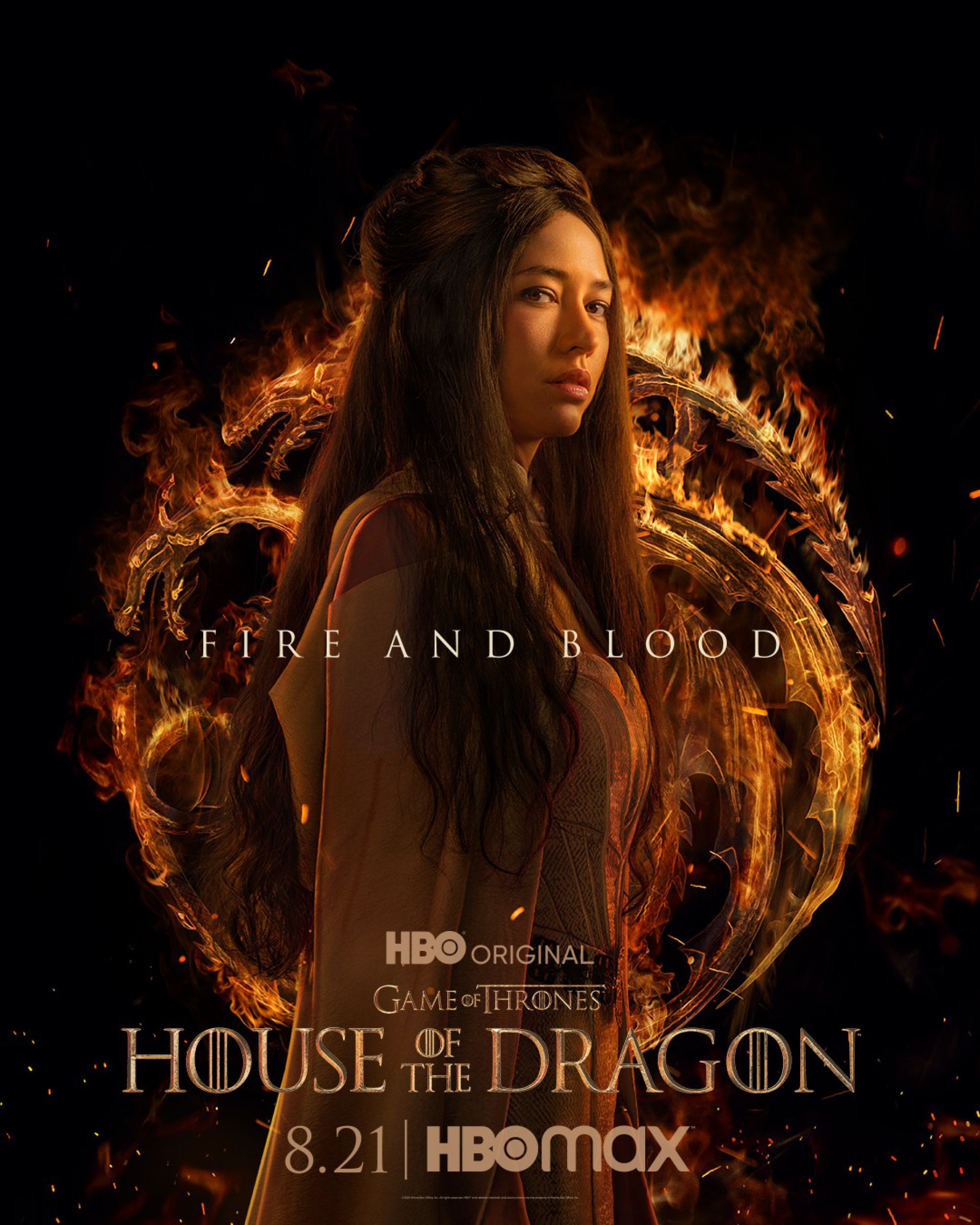 Mysaria da série 'House of the Dragon' - Divulgação