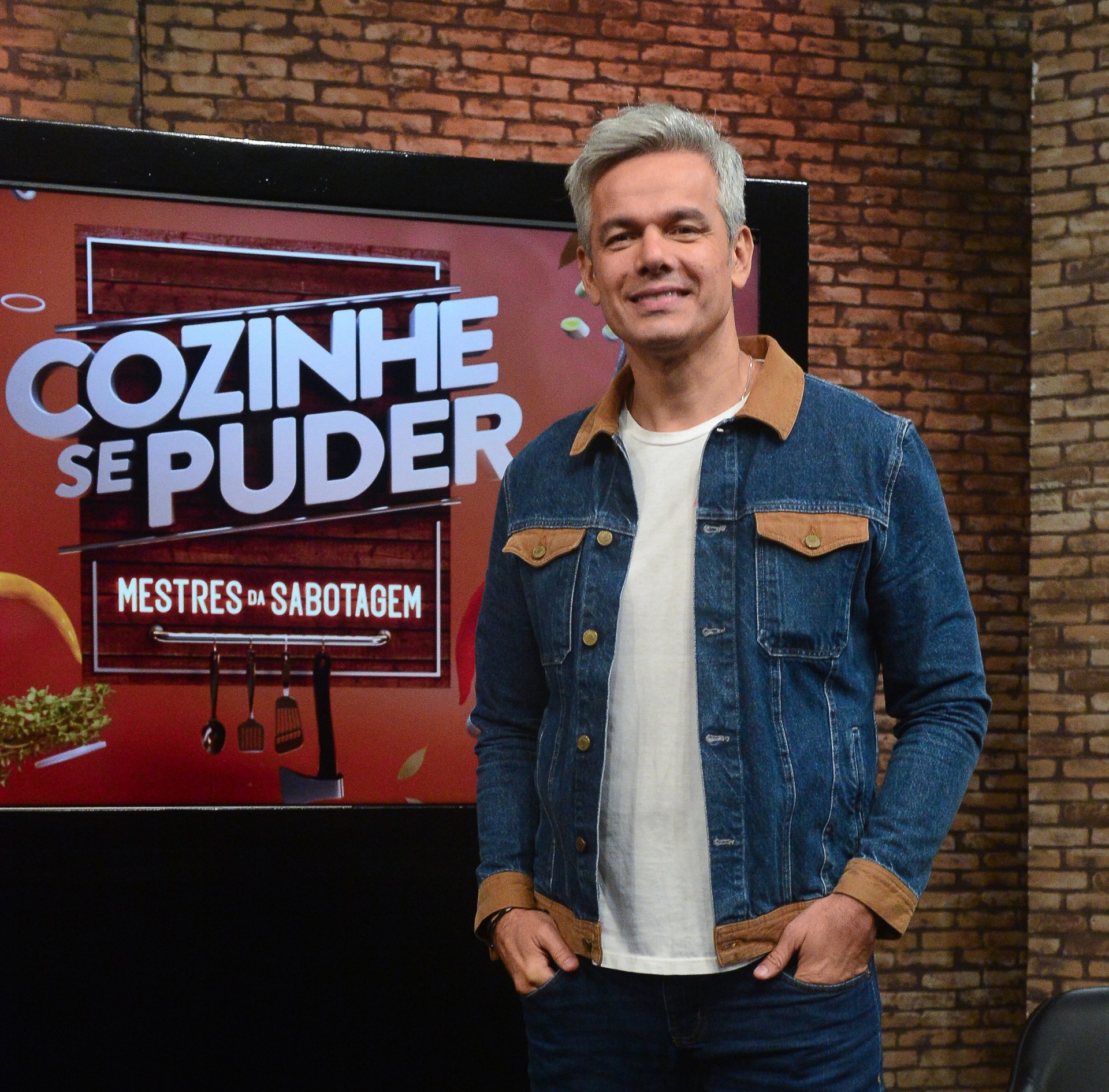 Otaviano Costa apresenta o 'Cozinhe se Puder – Mestres da Sabotagem' - Francisco Cepeda/SBT