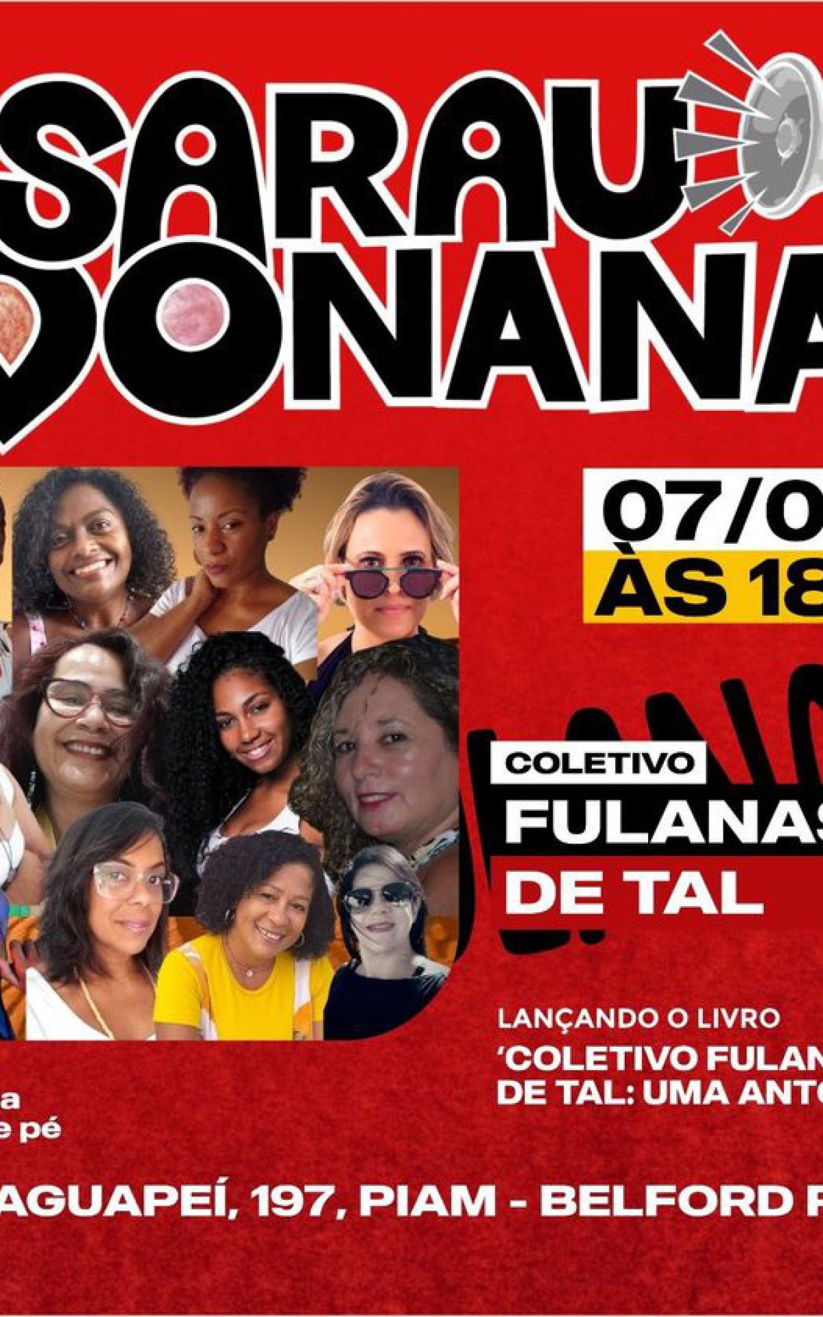 O lan&ccedil;amento do livro "Coletivo Fulanas de Tal: uma Antologia" pretende mapear as escritas femininas de varias mulheres no territ&oacute;rio da Baixada Fluminense