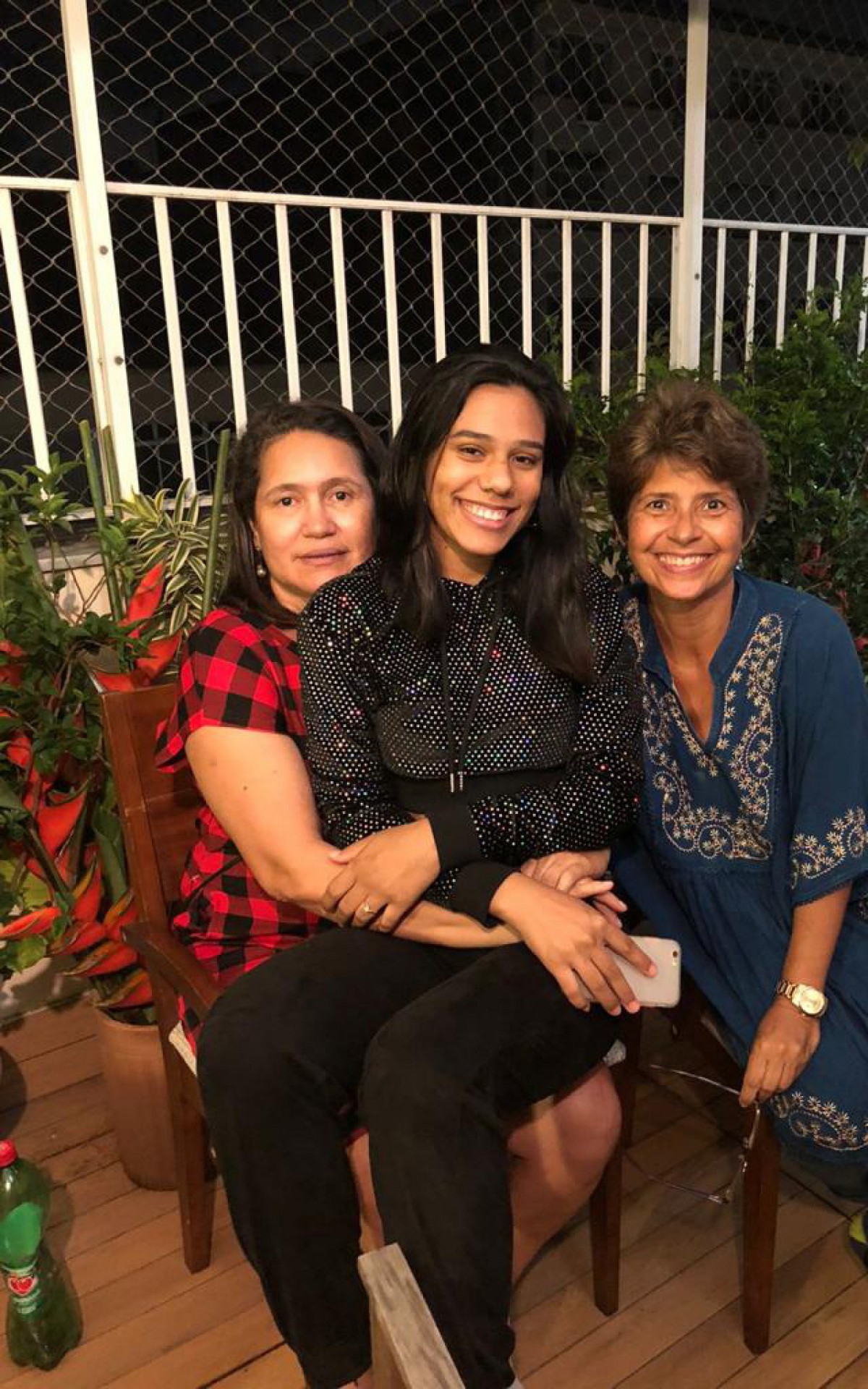 Sueli, Nathaly e Gerlane