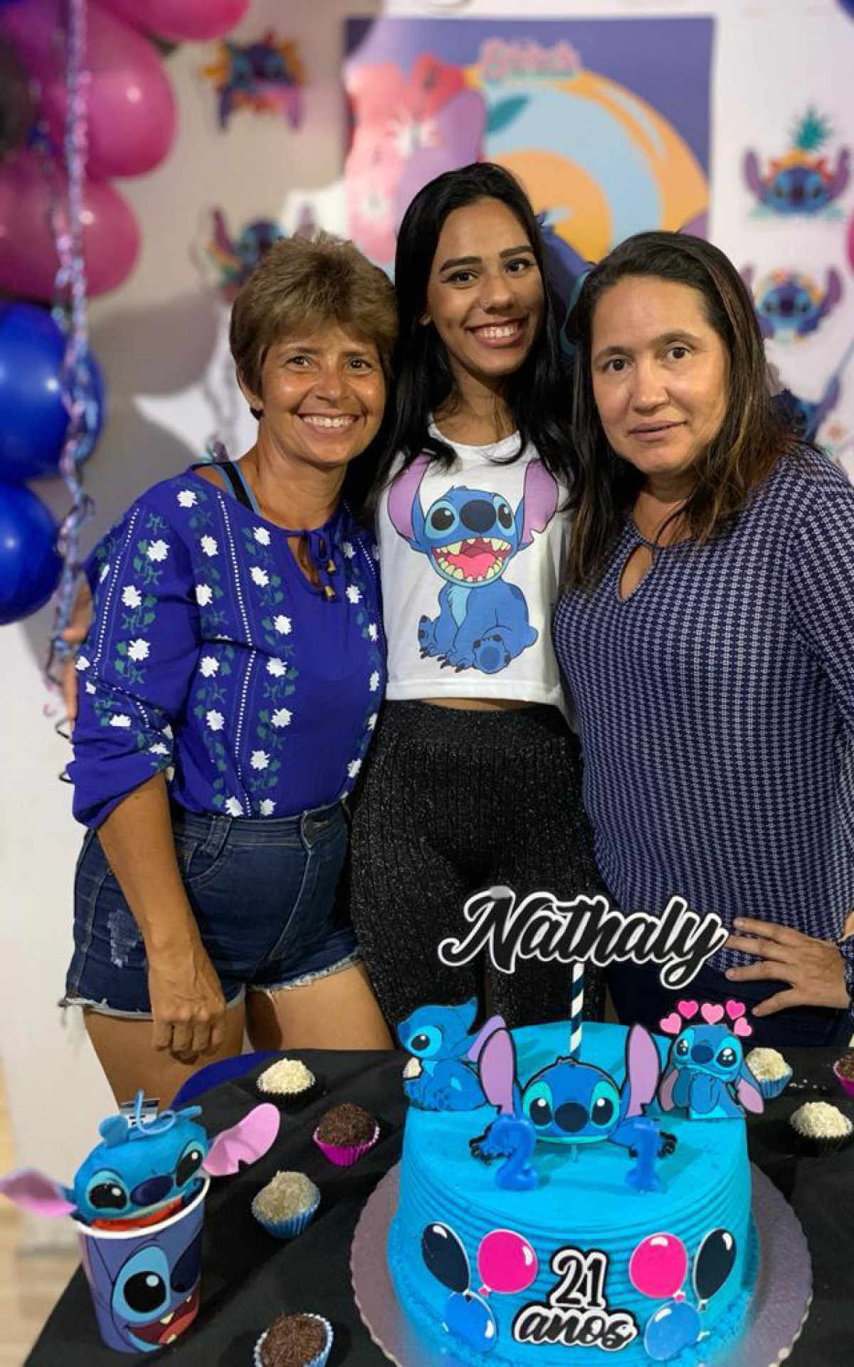 Gerlane, Nathaly e Sueli