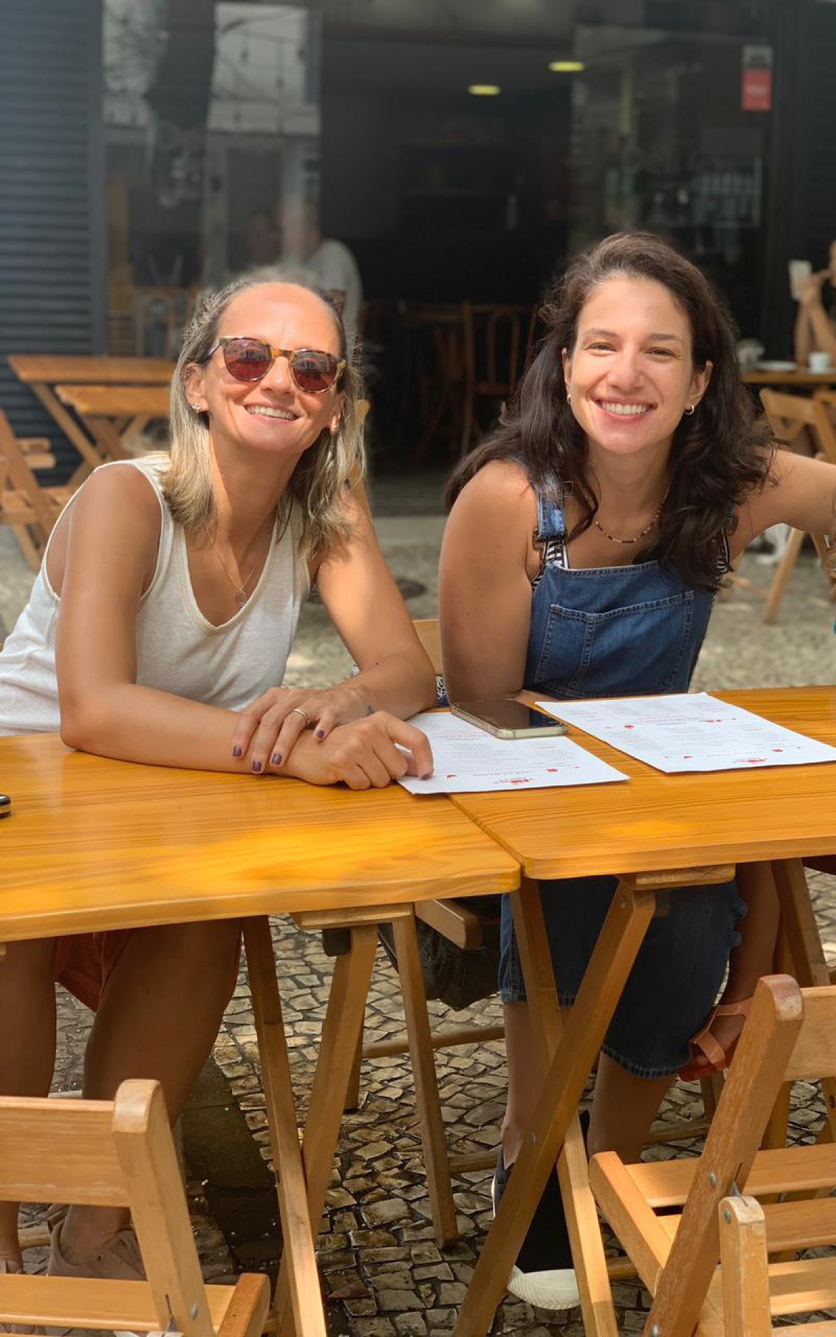 Dia das M&atilde;es - Fabi, Julia e a pequena Maria