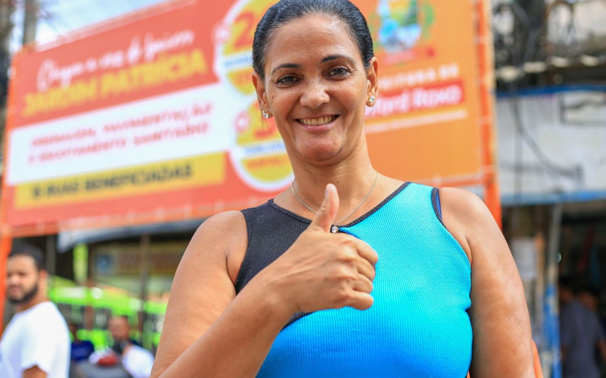 A vendedora Adriana Fontes destacou que as obras ser&atilde;o importantes para o Vale do Ip&ecirc; e bairros adjacentes