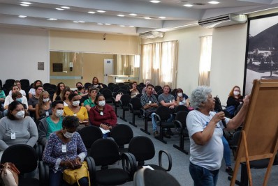 Capacitação com agentes comunitários sobre hanseníase é promovida pela secretaria de saúde