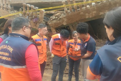 Equipes técnicas fazem inspeção em áreas afetadas pelas chuvas