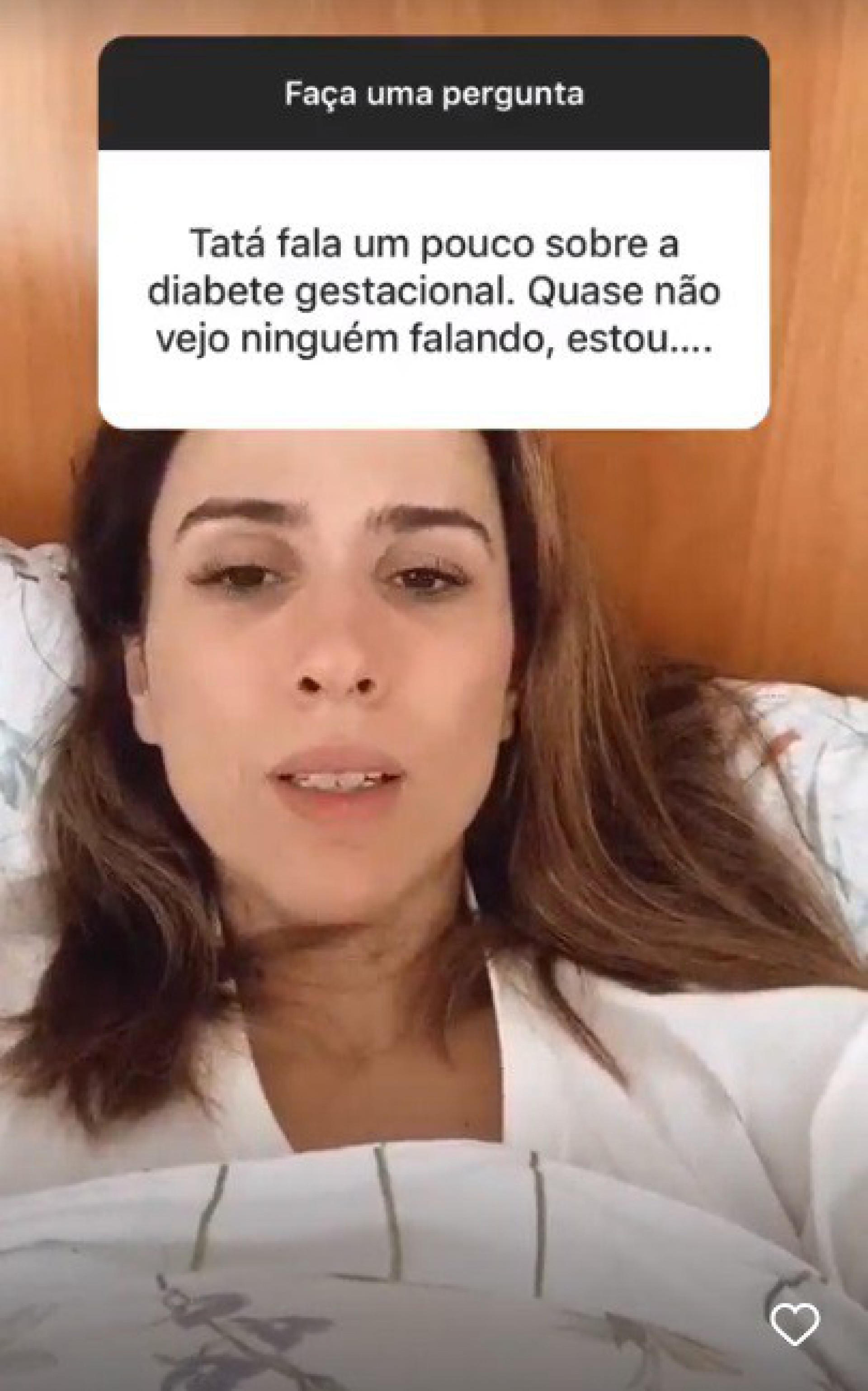 Tatá Werneck relembrou problemas que passou na gravidez  - Reprodução/Instagram