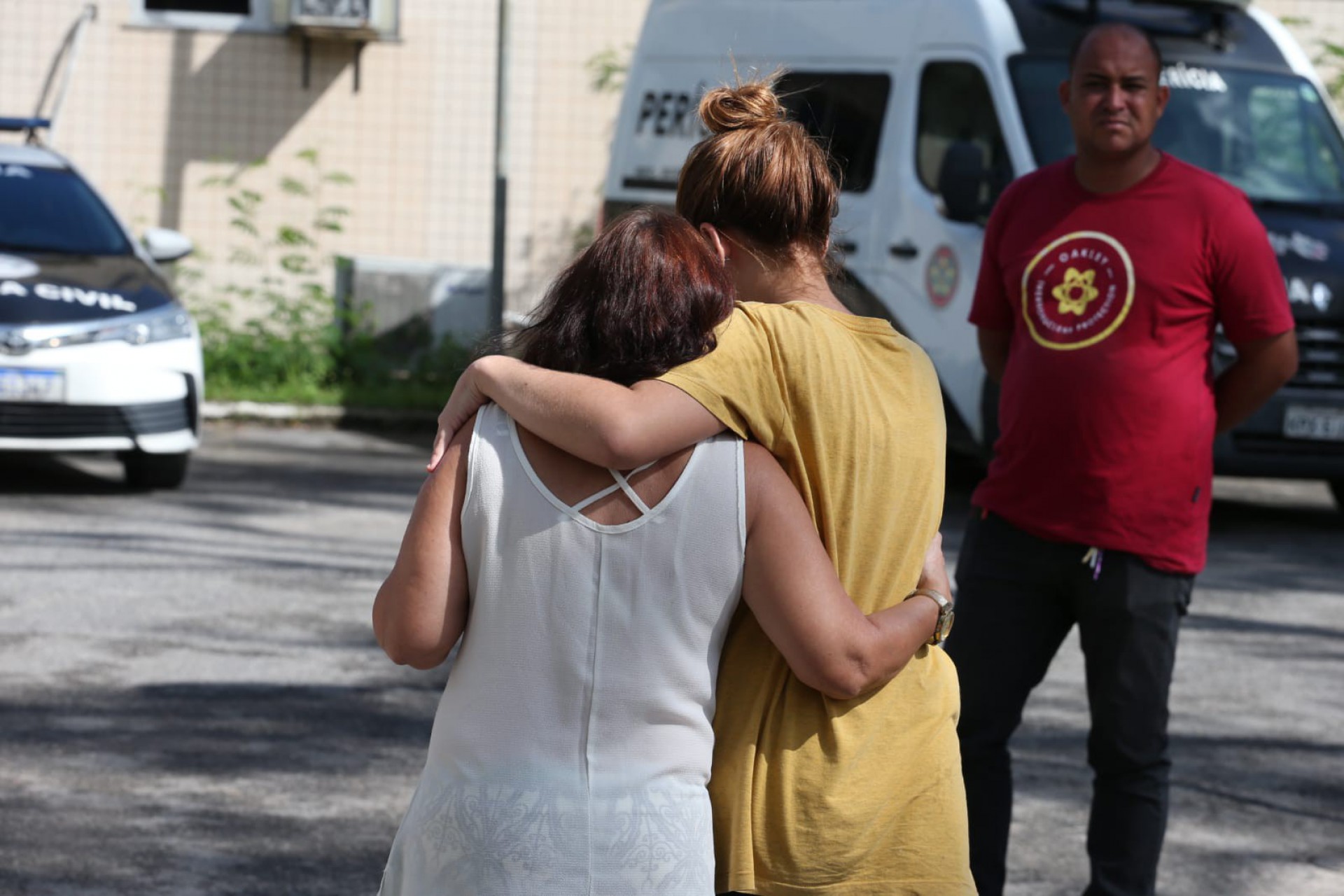 Miriã estava na casa da avó com a irmã antes do acidente - Cleber Mendes/ Agência O Dia