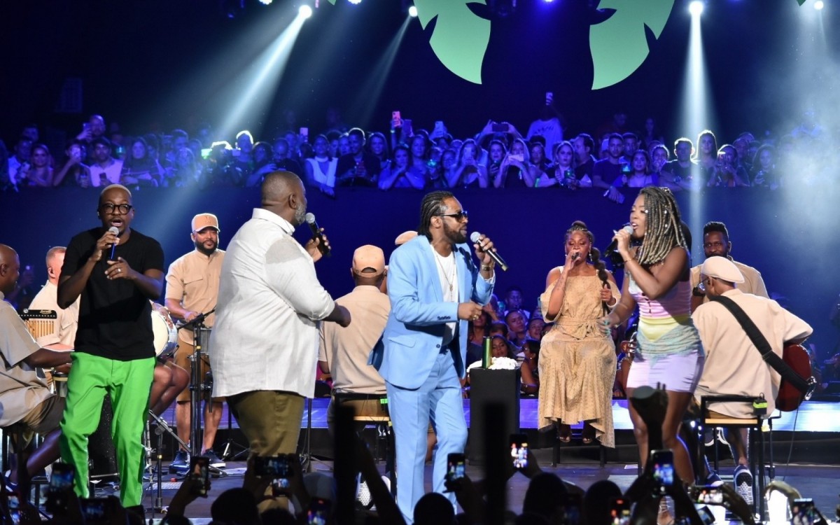 Mumuzinho, P&eacute;ricles, Xande de Pilares e Marvilla 