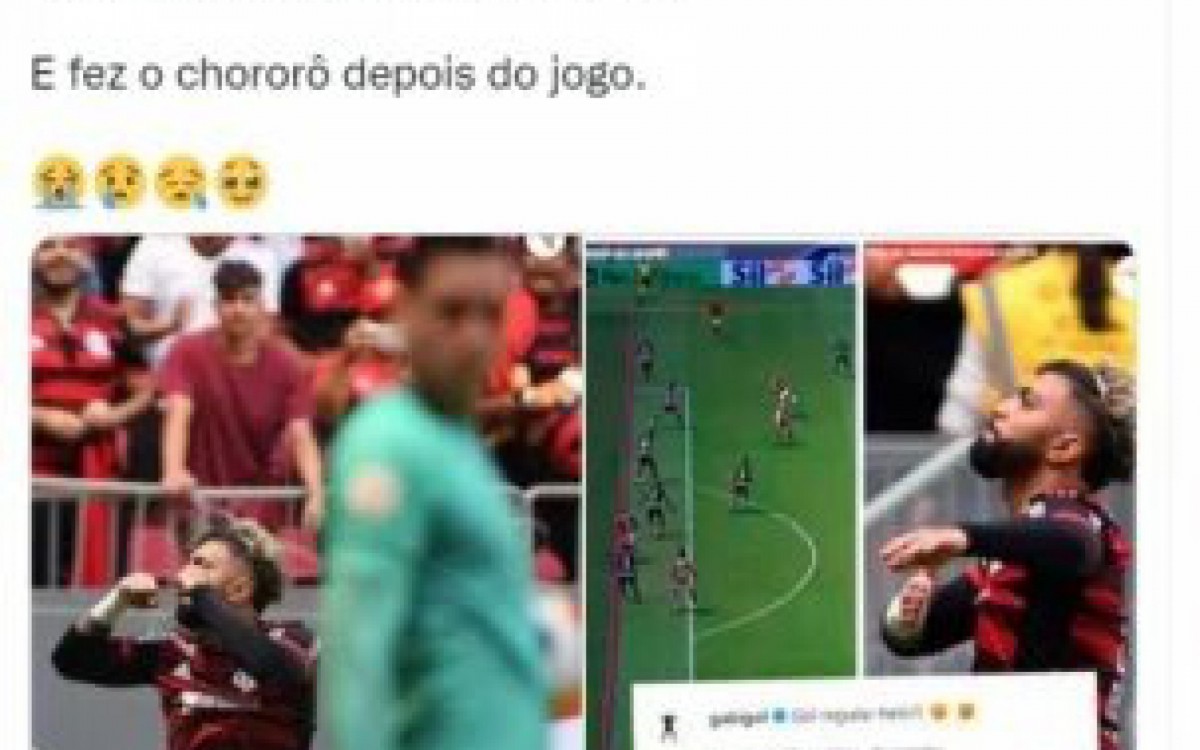 Felipe Neto debocha de gesto de Gabigol, do Flamengo