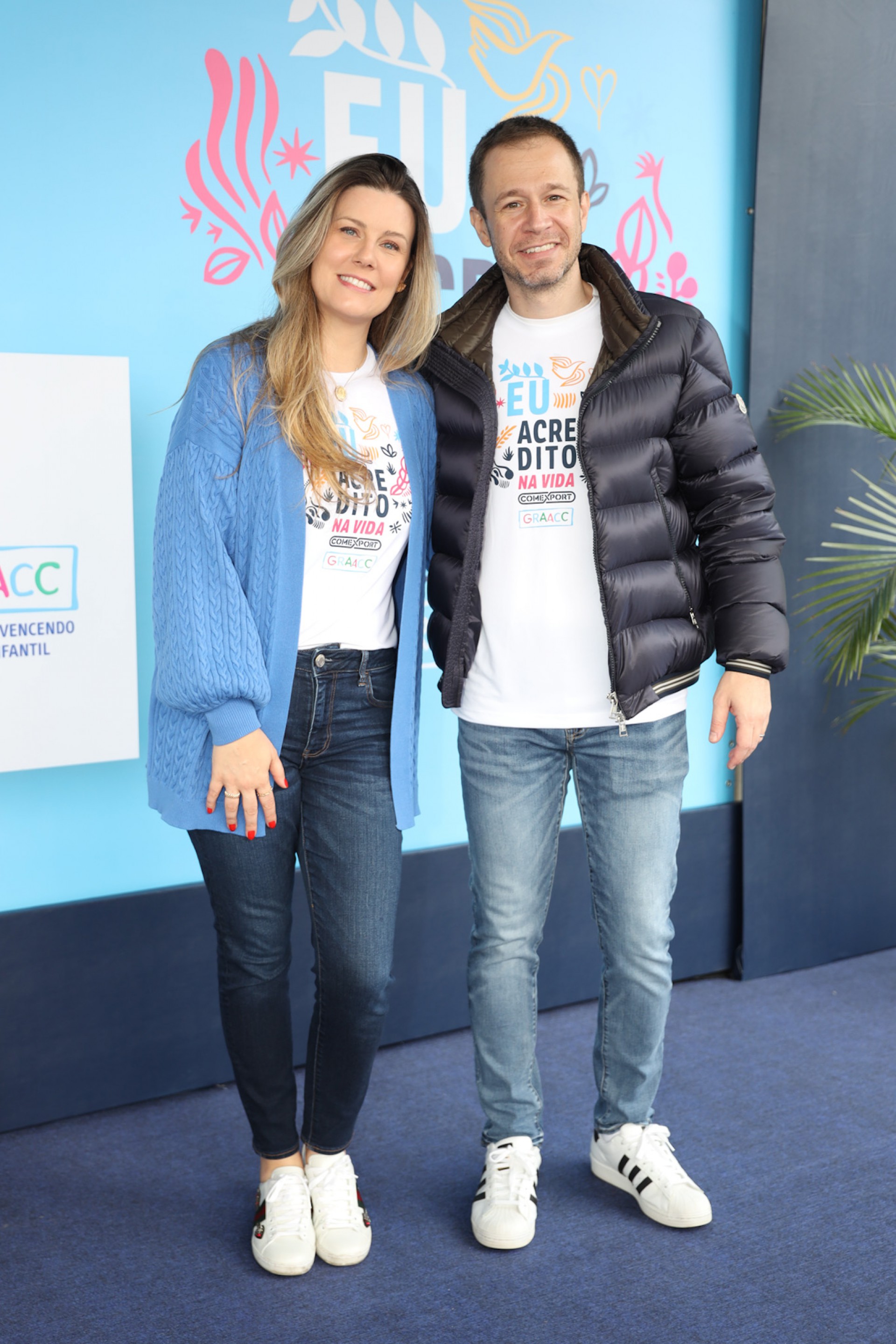 Daiana Garbin e Tiago Leifert - Lucas Ramos / AgNews